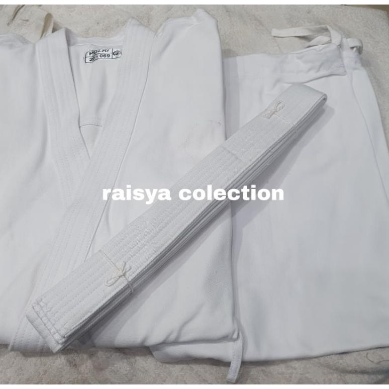 baju beladiri jatah polri / baju karate jatah polri / baju karate jatah pembagian