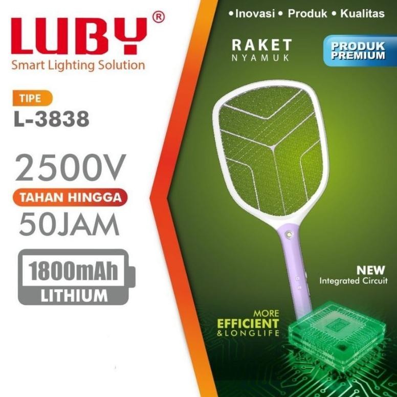 RAKET NYAMUK LUBY L-3838