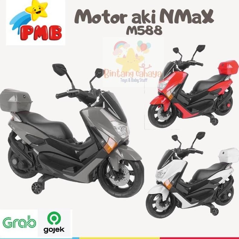 Motor aki anak PMB Raid Nmax M588 M599 Eva S-Max 380 EMT 2240 ces casan ukuran besar