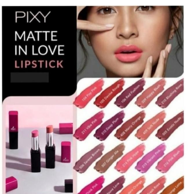 Pixy matte in love / lipstik Pixy