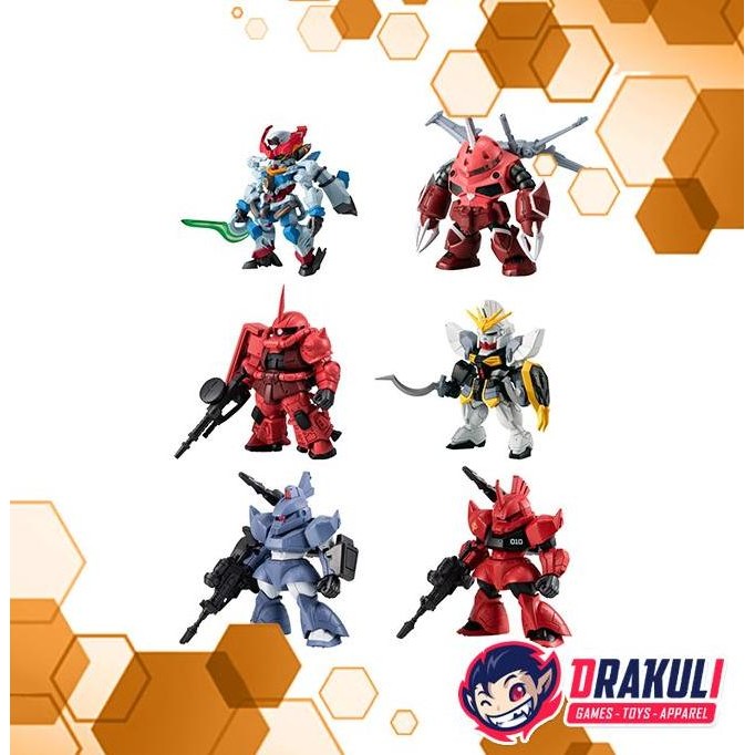 Toys Bandai Gundam Converge 27 (Set Of 6)