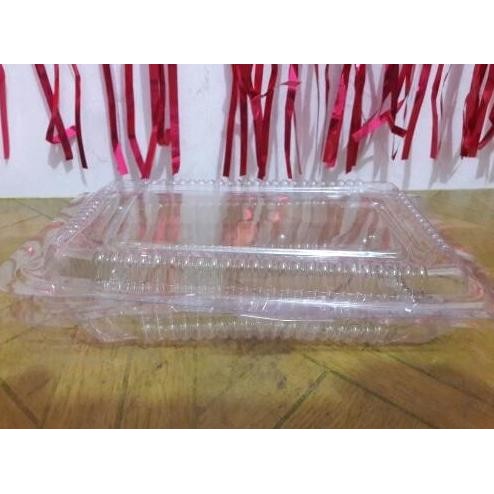 mika tutup bening besar tempat kue/bihun/nasi
