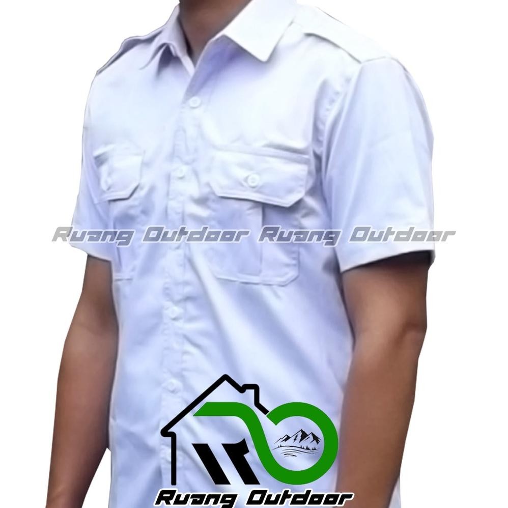 Baju Kemeja PDL PDH Lapangan Lengan Pendek - Pakaian Atasan Seragam Pria Wanita Premium Kerja Kantor