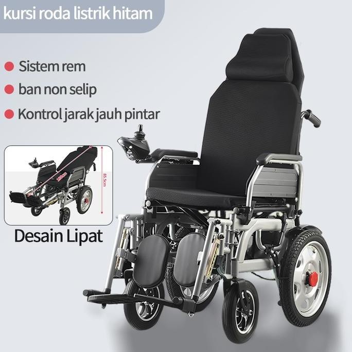 ZOLDYCK Kursi roda otomatis/kursi roda elektrik/kursi roda lipat elektrik