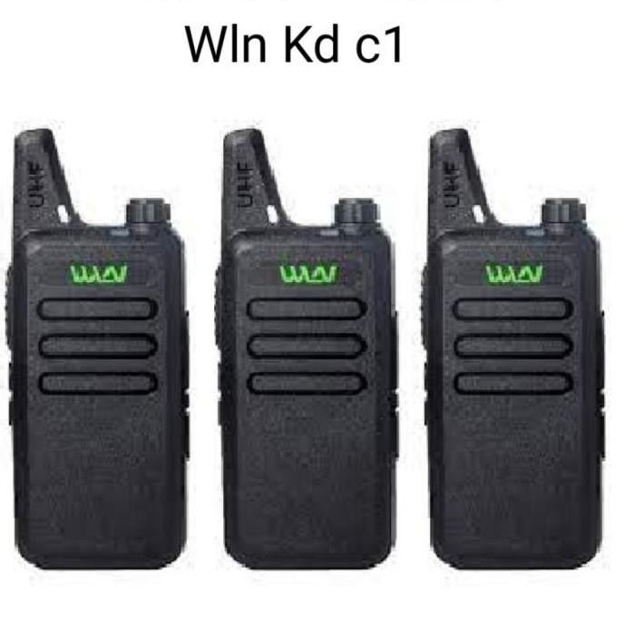 ZOLDYCK- Paket 3 Unit WLN KD-C1 KDC1 KD C1 Terkoneksi 3 Unit HT WLN Kdc1 ORI