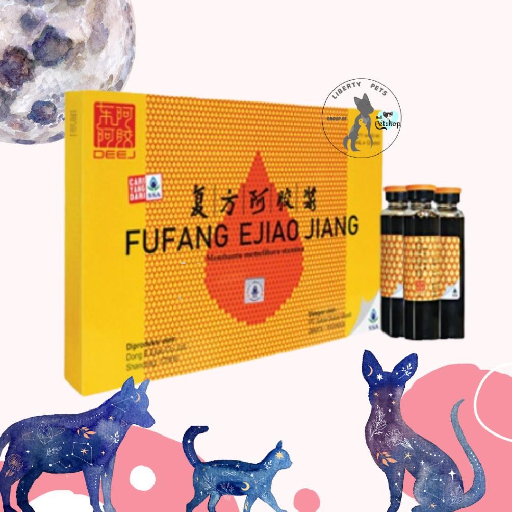 FUFANG FU FANG EJIAO JIANG 20ML ORI PENAMBAH DARAH / TROMBOSIT ANJING KUCING (ECER)