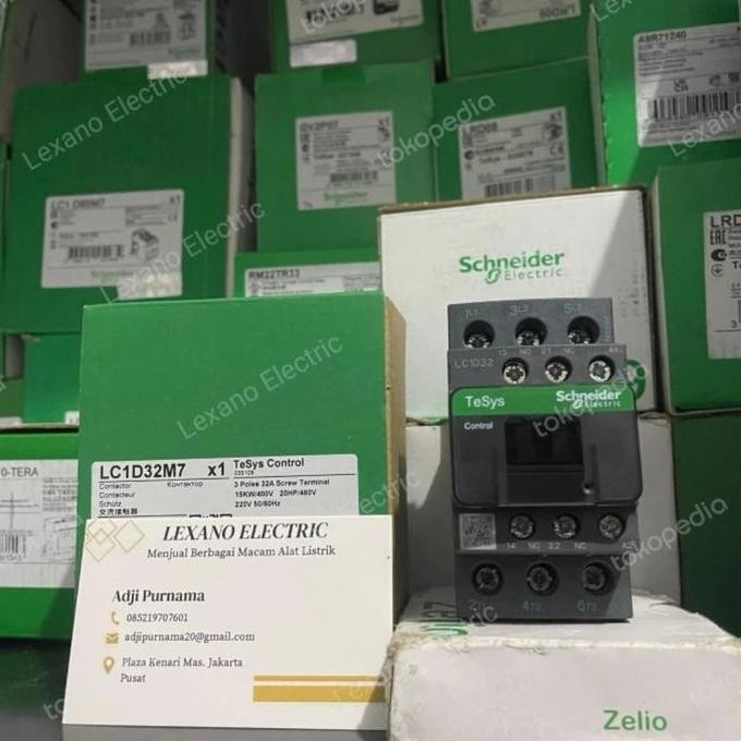 LC1D32M7 Kontaktor Contactor Schneider LC1D32M7 LC1D32 220V