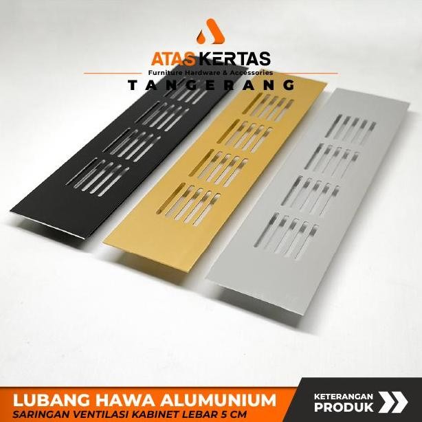 Promo Lubang Hawa Aluminium - Lubang Hawa Lemari Kabinet Kitchen Set Cod