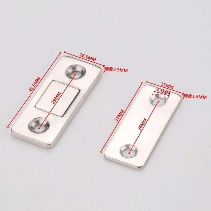 Promo Magnet Kunci Pengaman Pintu Kulkas Lemari Baju Laci Jendela Geser Door Closer Stoper Tempel Ba