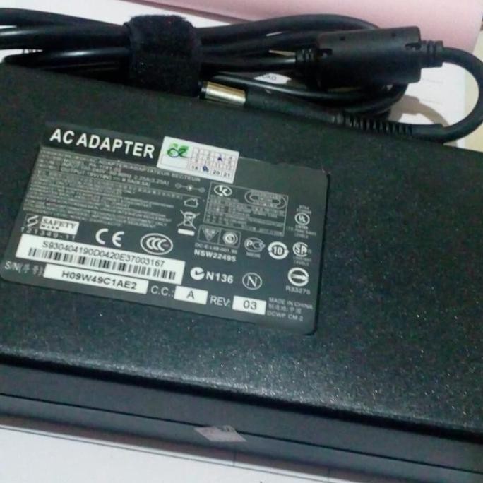 adaptor charger acer z5771 pc all in one 180watt