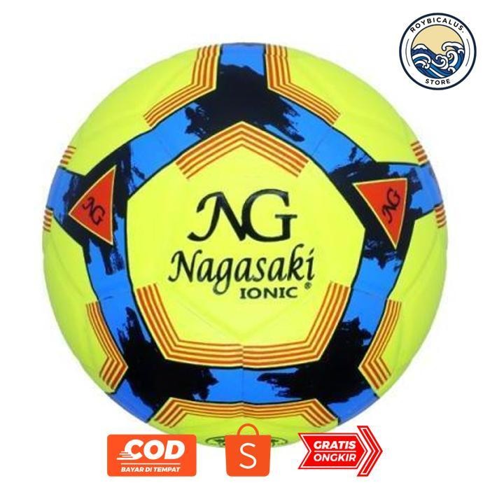 100% Ori Bola Futsal Nagasaki Original Hologram Size 4 Free Pentil Bola Super Sale