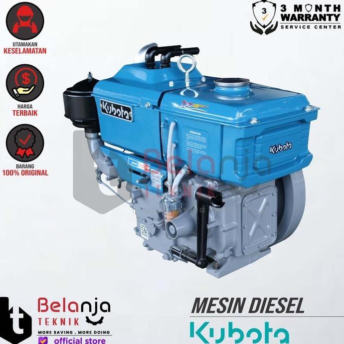 WONDERWEISS- KUBOTA Mesin Diesel RD 110 DIH 2 Diesel Penggerak RD110 HOPPER
