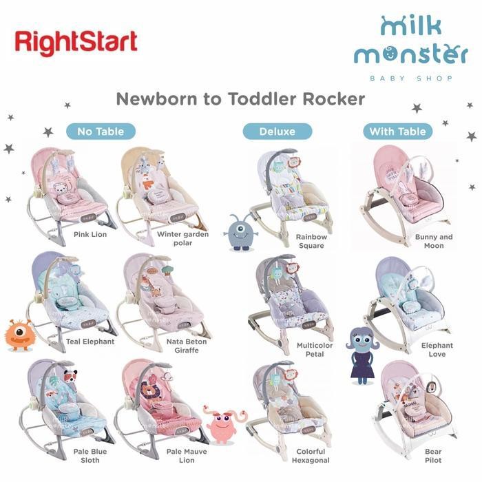 Right Start bouncer 2in1 Portable Rocker / baby bouncer