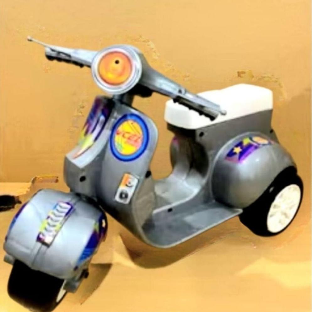 Mainan Vespa Anak Music Led vespa