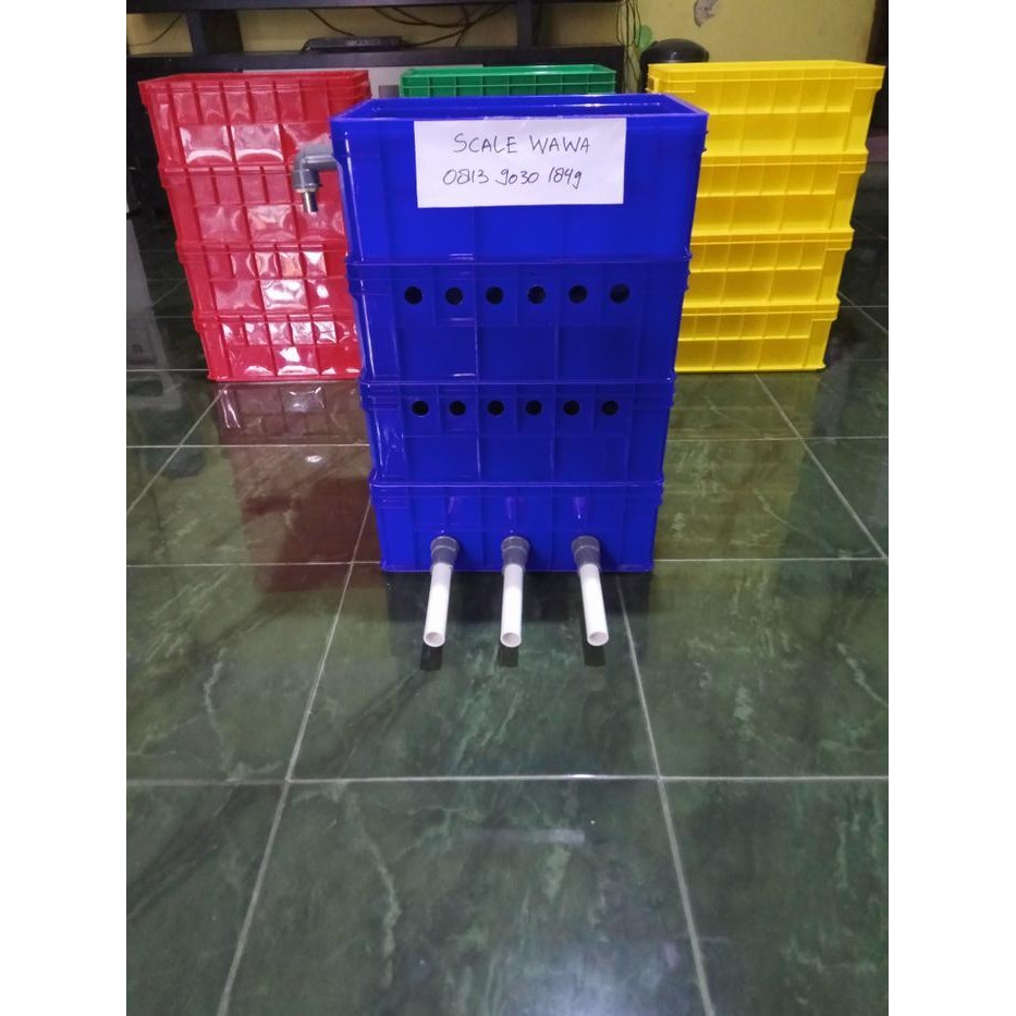 Murah. Filter kolam, filter kolam koi, bioblock foam + bioball