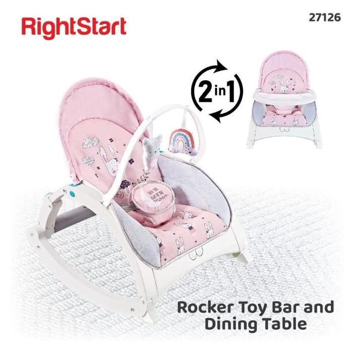 Makassar - Right Start 2-in-1 Bouncer Rocker and Dining Table