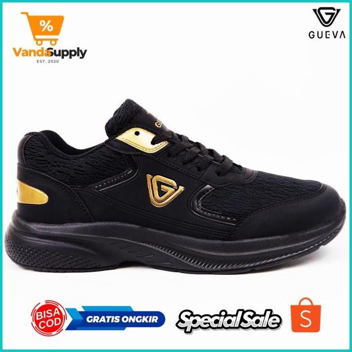 iQ45 RHH-1823 Sepatu Sekolah Hitam Full Sepatu Pria Sneakers Olahraga Ringan Nyaman Size 36-43 Bisa 