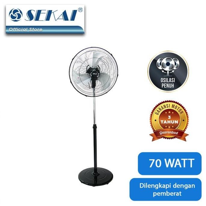 TERBARU Sekai Kipas Angin 18 Inch SFN1809 Tumpu Performa Tinggi SFN 1809