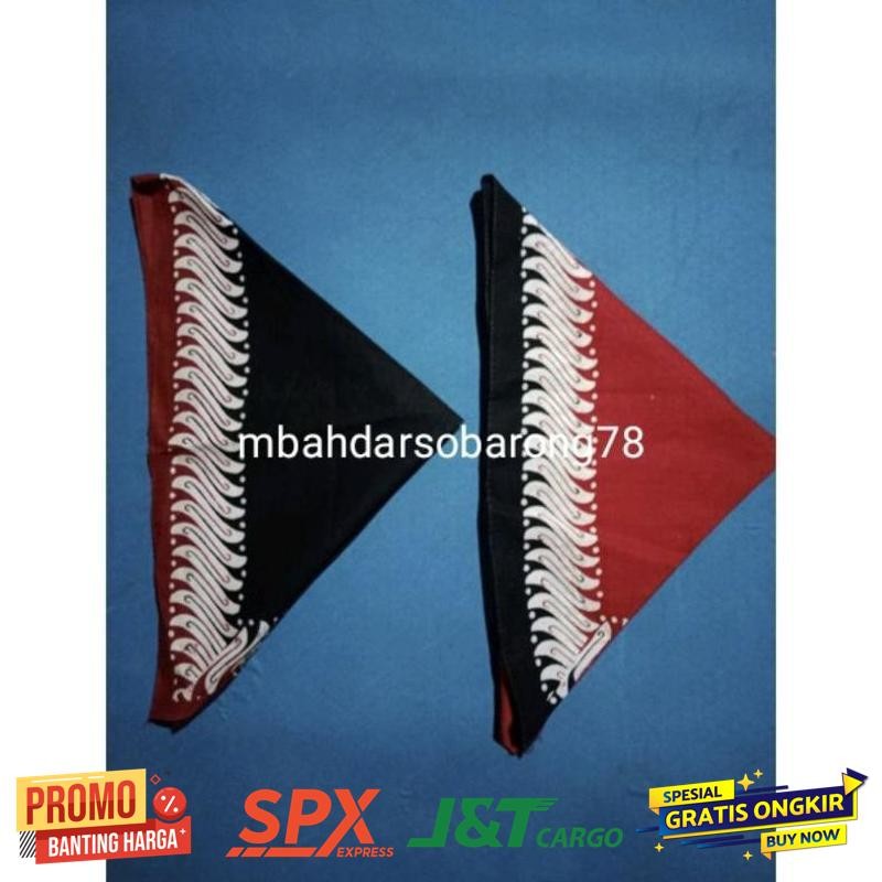 [Bisa COD] Udeng jaranan, udeng segitiga, udeng jathilan, udeng batik - 2025 COD Termurah Terlaris B