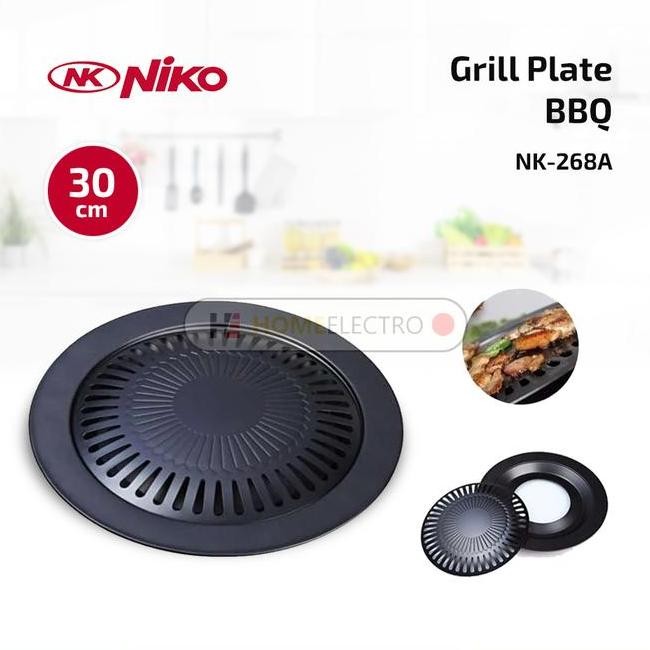 Niko Grill Plate Bbq Wajan Pemanggang Niko Nk 268A