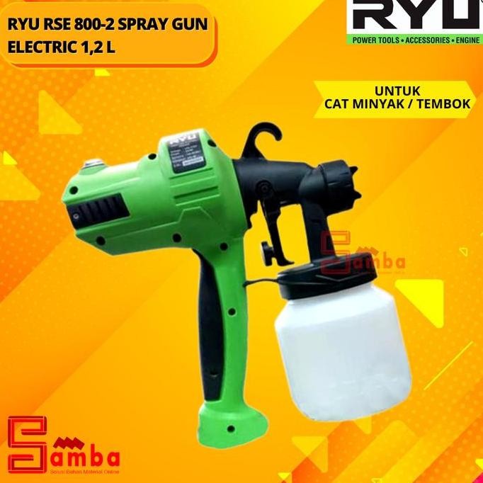 Promo Ryu Rse 800-2 450 Watt Spray Gun Electrik Alat Semprot Cat Minyak Dan Cat Tembok Cod