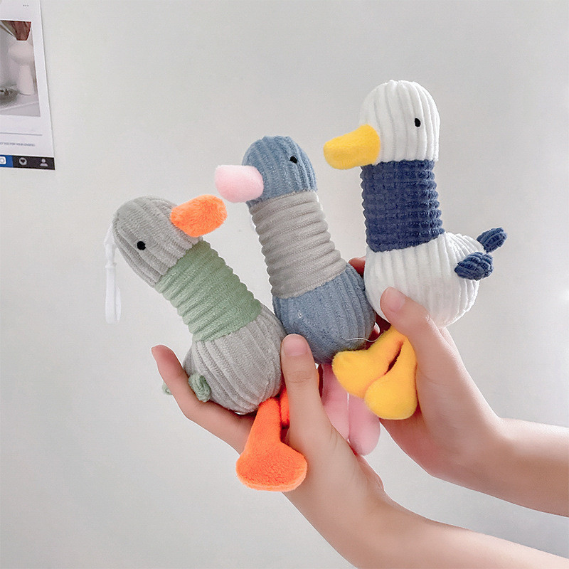 Gantungan Kunci Boneka Bebek Kartun Lucu Gantungan Tas Boneka Bebek