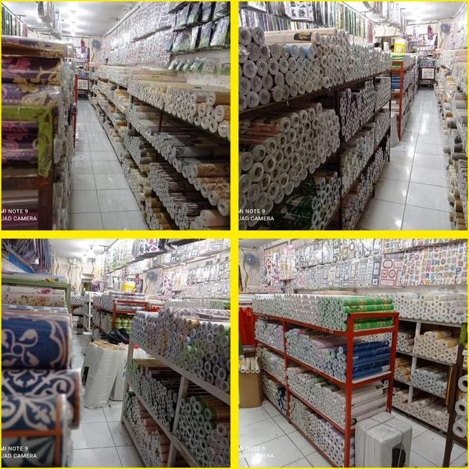 DB104 >> Wallpaper Dinding 10 m 10 meter 45 cm x 10 m MOTIF KAYU GARIS SALUR ABU HITAM KAYU JATI