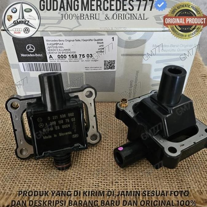* COIL IGNITION MERCEDES M111 M104 W202 W210 W124 KOIL MERCY A0001587503 *