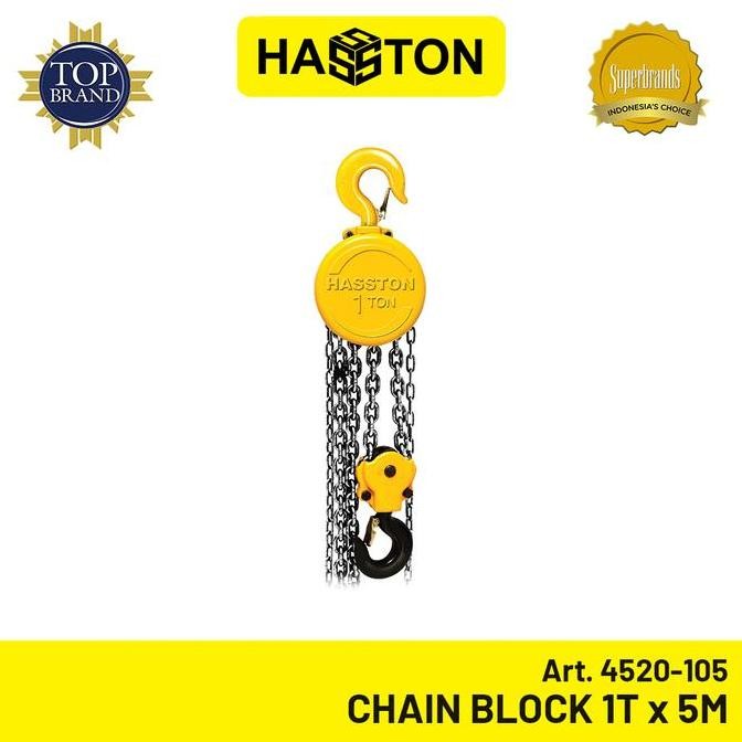 Hasston Prohex Chain Block / Takel 1 Ton X 5 Meter (4520-105)