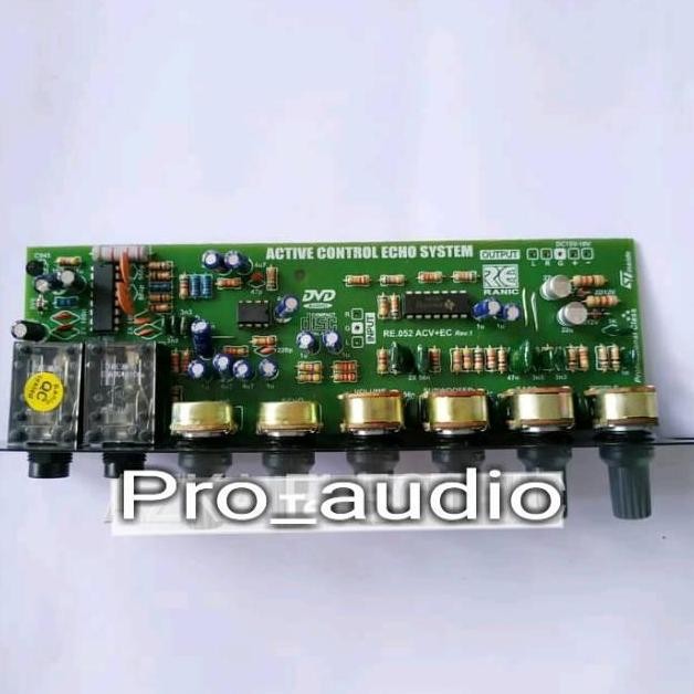 Kit Tone Control echo subwoofer karaoke plus panel