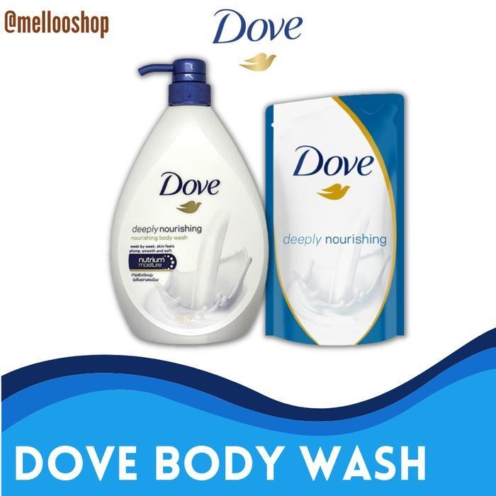 Dove Body Wash Deeply Nourishing Refill 850ml