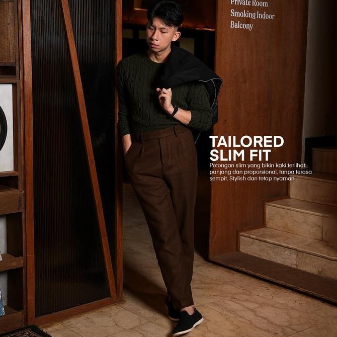 Promo Wool Trouser Pants Sim Fit COD