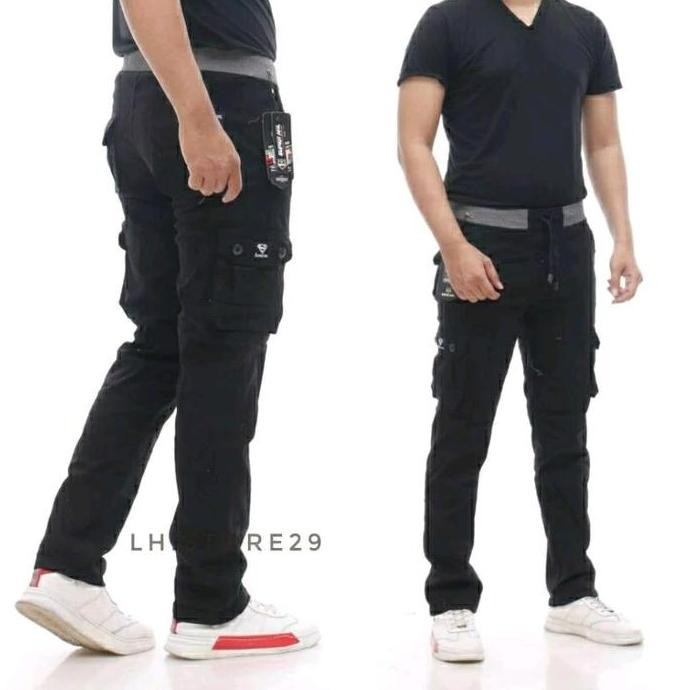 Promo Celana Panjang Cargo Rip Kempol Kolor Premium/Celana Panjang Kempol Distro COD