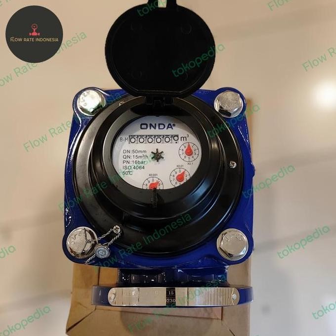 Water Meter Onda 2 Inch / Meteran Air Onda Dn50
