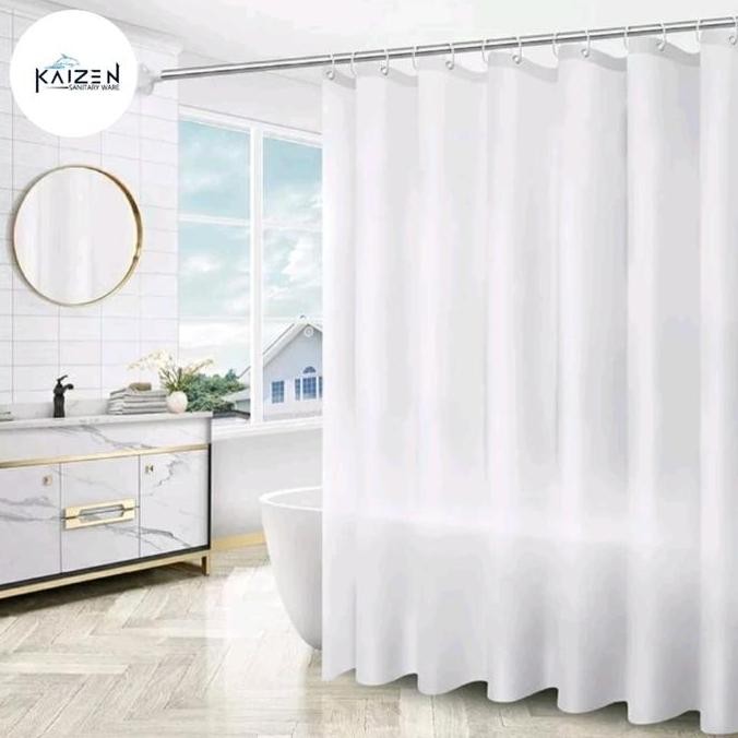 Shower Curtain /Tirai kamar Mandi Tebal Waterproff/Curtain