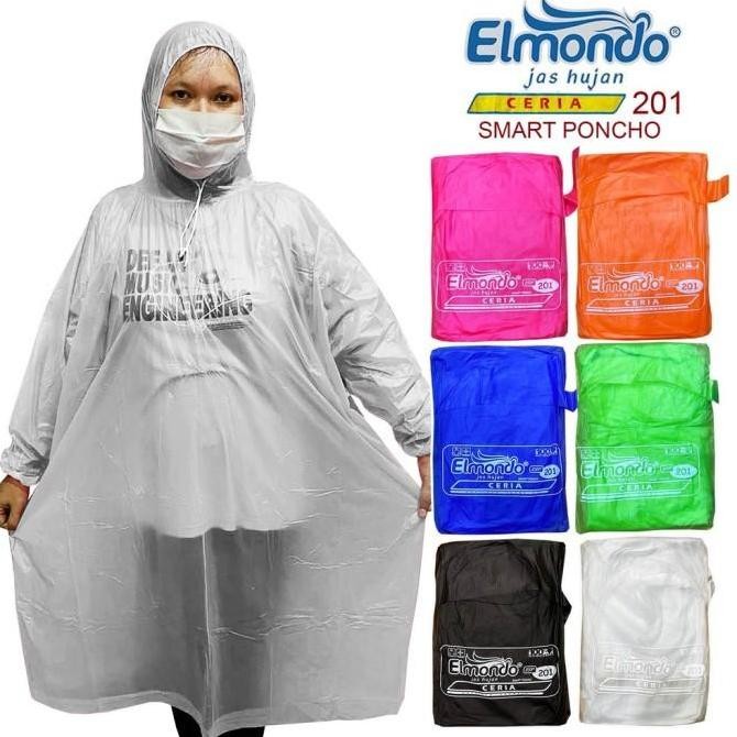 [Best] Jas Hujan Karet Elmondo Ponco Lengan Ceria 201 Tebal
