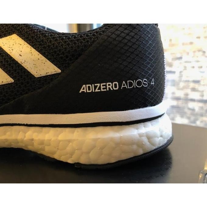 Adidas Men'S Adizero Adios 4 Black Ori New 100%