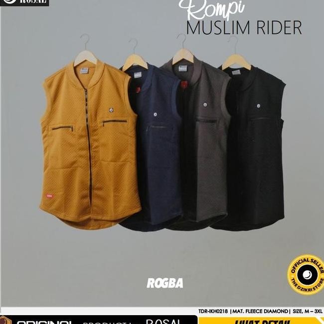 Rompi Musri Rompi Sholat Shalat Muslim Pria Cowok Rogba By Rosal