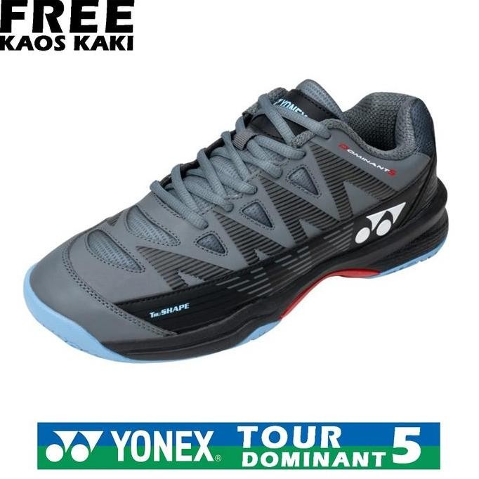 Yonex Tour Dominant 5 Original Free Kaos Kaki - Sepatu Badminton Yonex Tour Dominant 5 Original