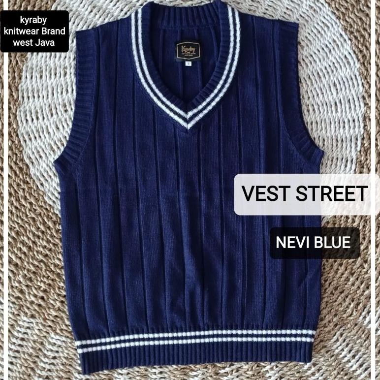 Rompi rajut /vest  knit Korean style/ vest kyraby pria wanita dan anak2