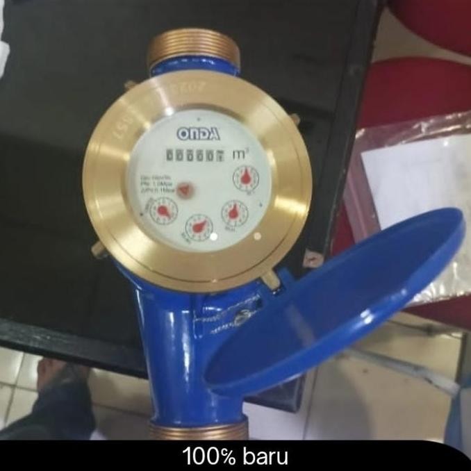 Meteran air Onda 2 inch koneksi drat DN 50 mm BARU