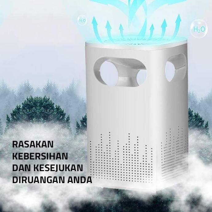 Air Purifier Terbaru Pembersih Udara Mini Uv Dalam Ruangan