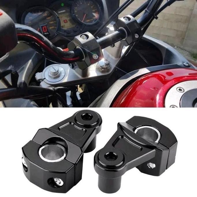 Raiser Stang Peninggi Pemundur Stang Motor Raiser Stang Riser Setang Handlebar Pivot Handle Bar Moto