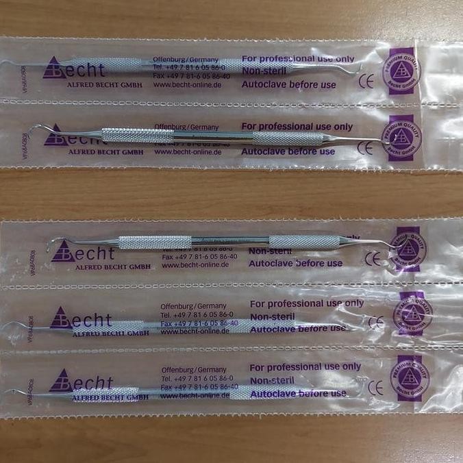 TERBARU Dental Sickle Scaler / Scaling Gigi Manual Becht Germany