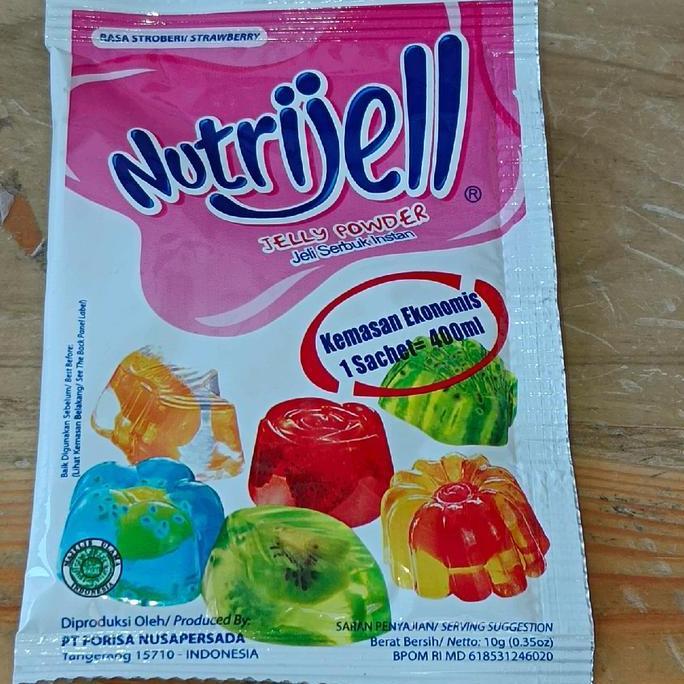 Torta- Ekonomis Nutrijel Per12 Pcs Nutrijell Cokelat Nutrijel Leci 10Gr Kecil Nutrijel Cokelat Nutri