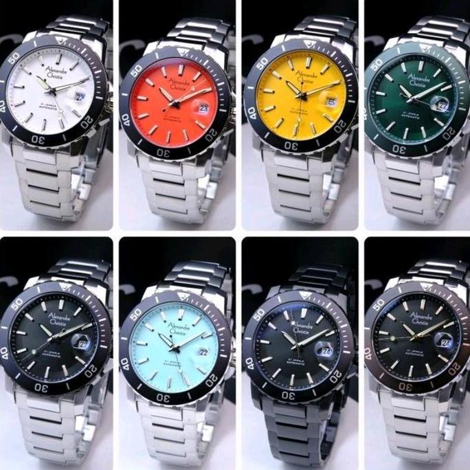 JAM TANGAN PRIA ALEXANDRE CHRISTIE AC 6141 AC6141 AUTOMATIC ORIGINAL