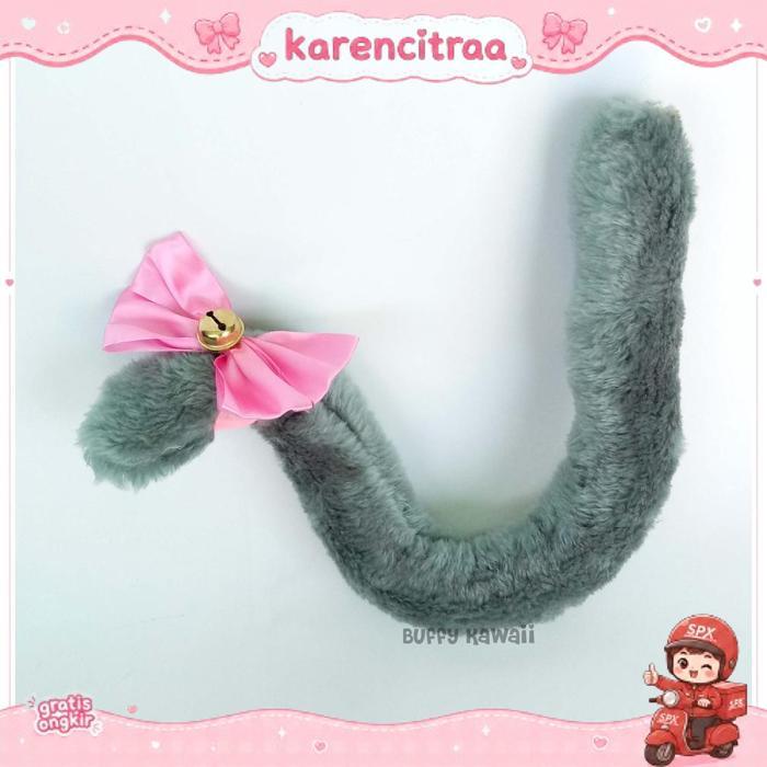 Animal Tail Costume  Neko Cat Cosplay Halloween Furry Accessories Cat Nyan Kawaii Cute Sexy Terlaris