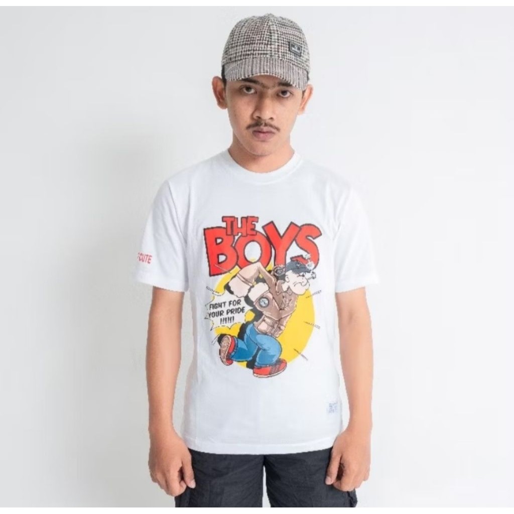 Troublemaker Tees - The Boys White - Tshirt - Unisex