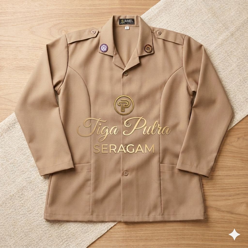 Baju Pramuka Perempuan Pembina Guru Oxford Jumbo