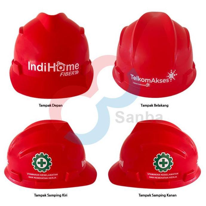 ENZO Helm Proyek Safety Helmet Custom Logo